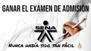 🎓COMO GANAR EL EXAMEN DE ADMISION AL SENA ☑️ SENA 2024 [upl. by Alaunnoif]