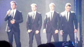 Westlife  Ill See You Again  2010 Tour  Liverpool [upl. by Dray]