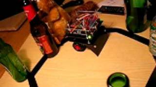 Minisumo Arduino Robot [upl. by Shanan]