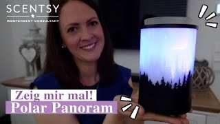 Polar Panorama Scentsy Duftlampe 💜 Polarlichter in deinem ZUHAUSE 💜 Beraterin amp Sponsorin [upl. by Drahser]