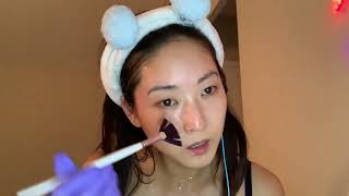 DIY Microneedling at home Dr Pen for acne scars demo [upl. by Verine]