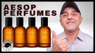 AESOP FRAGRANCES REVIEW  AESOP MARRAKECH INTENSE TACIT HWYL AND ROZU FRAGRANCES REVIEW [upl. by Judus667]