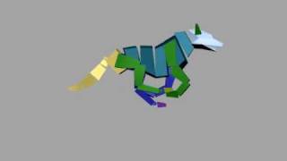 3ds Max Biped and Quadruped Animations  Wolf Run [upl. by Jutta671]