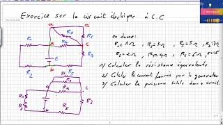 CC16  Exercice 5 corrigé Circuit électrique à courant continu darija [upl. by Finnie]