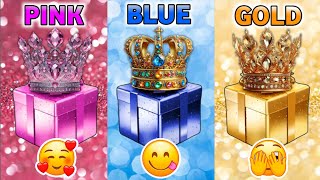 Choose your gift🎁  How lucky are you  3gift box challenge  2good amp1bad quiz chooseyourgift [upl. by Ayin]