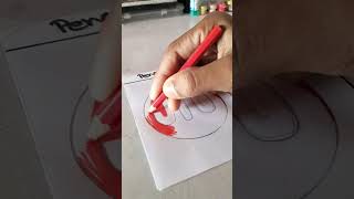 PENCIL COLOUR VS WOTER COLOUR BAST FOR COMMENTS 👇🏻 shortvideo art pancil viral [upl. by Elberfeld]