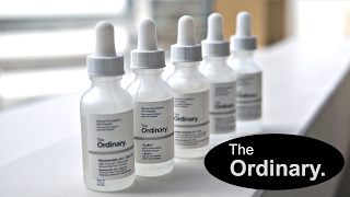 The Ordinary Review Pt1  Buffet Niacinamide HAB5 Arbutin Matrixyl [upl. by Colene]