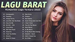 30 Top Hits Lagu Barat 2023  Spotify Playlist Viral Tiktok [upl. by Dorie]