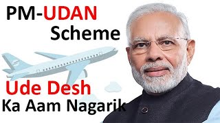 UDAN scheme  Ude Desh Ka Aam Nagrik  National Civil Aviation Policy  IAS [upl. by Nnyltiac613]