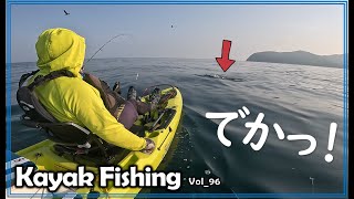 小物釣りをしてたら、巨大魚と出会う…【カヤックフィッシング～vol96】 [upl. by Izaak]