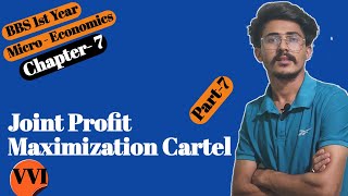 Joint profit maximization cartel  collusive oligopoly  bbs 1st year economics [upl. by Chlores]