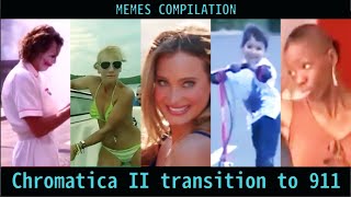 Chromatica II transition to 911 Meme 🔥【COMPILATION】 [upl. by Esaj]