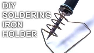 forestrogue Instructionals  Soldering Iron Holder [upl. by Bartko]