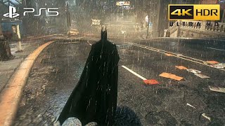 Batman Arkham Knight PS5 4K HDR Gameplay [upl. by Pollux]