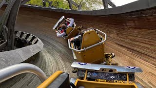 FLYING TURNS  Knoebels  POV [upl. by Claudia332]