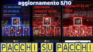 EFOOTBALL 2024  AGGIORNAMENTO 510 PACCHETTI SQUADRE CON ALLENATORI BOOSTATI POTW BEBETO EH [upl. by Ihn]