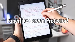 Notetaking with a Paperlike Screen Protector for iPad  Students Perspective [upl. by Inavihs404]