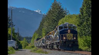 RMRX 8013 Leads RMR 614 in Brackendale BC [upl. by Octavie]