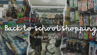 Vlog Back to school shopping💰🖋📚 SY 20242025✨ [upl. by Einnor]