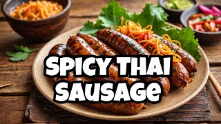 The Most Flavorful Sausage Youve Never Tried Sai Oua ไส้อั่ว [upl. by Borlase]