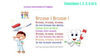 brosse brosse  unité 3  1 année  La tenue vestimentaire et l’hygiène  dire faire et agir page 47 [upl. by Acirederf]