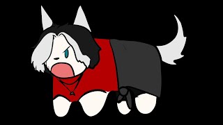 woof woof bark bark  Animation meme  Flipaclip [upl. by Nrubua]