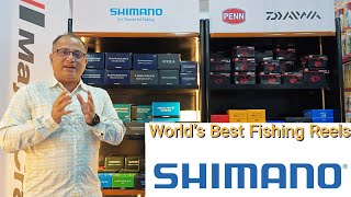 Shimano Reels Collection at HILLS 2 OCEANS  Worlds Best Fishing Reels [upl. by Enohsal]