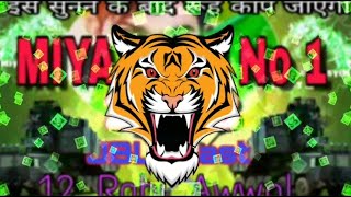 Compitition Mix  Miya Bhai No 1  12 Rabi Awwal  Dj Ramzan  Dj Abdul [upl. by Perni]