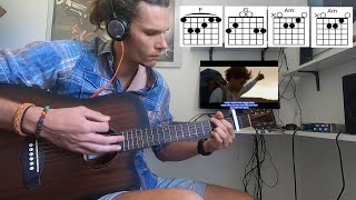 Society  Eddie Vedder  Guitar Cover with Tabs [upl. by Ellehcan147]