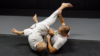 Low Risk Sweep From Closed Guard  BJJ Flower Sweep [upl. by Hannahsohs]