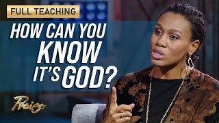 Priscilla Shirer How to Discern the Voice of God Full Teaching  Praise on TBN [upl. by Asiret]