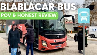 Travel Europe Cheap BlaBlaCar Bus Review [upl. by Gyatt]