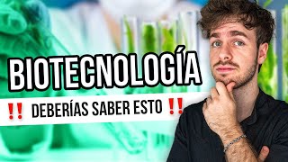 Estudiar BIOTECNOLOGÍA ¿Es una carrera del futuro ¿Cuánto se gana [upl. by Clayborn]