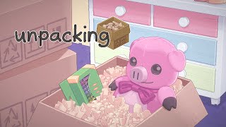 Unpacking Part 1  Gameplay No Commentary [upl. by Ycrem]