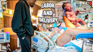 LABOR AND DELIVERY VLOG RAW amp REAL 39WEEK INDUCED [upl. by Bobinette]