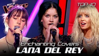 Magical LANA DEL REY Covers in the Blind Auditions of The Voice  Top 10 [upl. by Winwaloe]