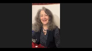 Martha Argerich fala para o IPB Lembra Nelson Freire e manda um abraço para os fãs do Brasil [upl. by Ardnoed]