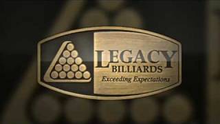 Legacy Billiards Presentation Video Best Pool Tables amp Billiard Tables [upl. by Tloc]