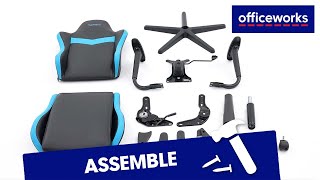 Typhoon Pursuit 2 Gaming Chair Assembly [upl. by Naldo227]