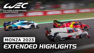 EXTENDED Race Highlights I 2023 6 Hours of Monza I FIA WEC [upl. by Merna]