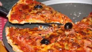 Pizza recette facile Easy pizza recipe [upl. by Desiree]