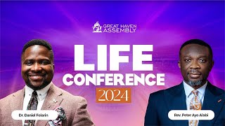 LIFE CONFERENCE 2024  DAY 1  Pst Dr Daniel Folarin  GHA LIVE  11012024 [upl. by Sucramad]