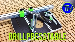 Drill Press Table version 10000001 with TNuts for Festool FSHZ 160 [upl. by Lory625]