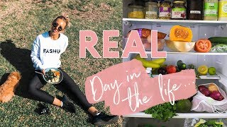 Healthy Grocery Shopping  INSANE Fat Burning Workout Challenge  DAY IN THE LIFE [upl. by Nathalia]