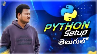 Get Started with Python Setup in Telugu  Srk Codes [upl. by Innej]