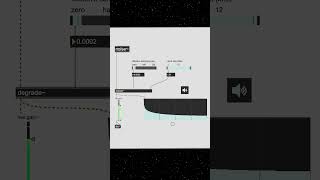 Downsample White Noise  Max Msp shorts [upl. by Latia672]