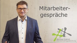 Mitarbeitergespräche erfolgreich führen Tipps und Methoden für Vorgesetzte [upl. by Orecic]