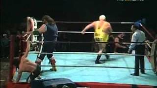 World Of Sport  Big Daddy amp Drew McDonald vs Giant Haystacks amp Fit Finlay [upl. by Dahs]