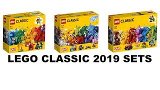 LEGO Classic 2019 Sets [upl. by Lanni]