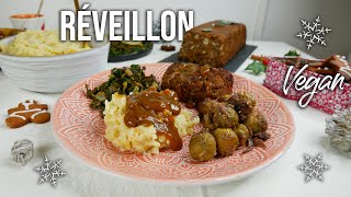 Mes RECETTES Vegan et gourmandes pour le RÉVEILLON de NOËL ✨  Menu de Noël Vegan [upl. by Oicneconi]